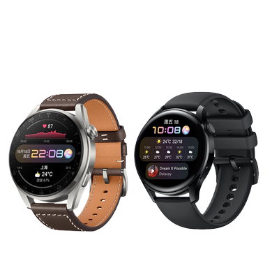 华为watch3真皮氟橡胶通用腕带