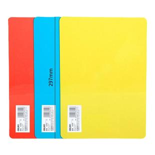 得力泥工板A4彩色橡皮泥垫板儿童超轻粘土压泥板幼儿园手工小学生一年级黏土彩泥工具美术绘画学生用复写板