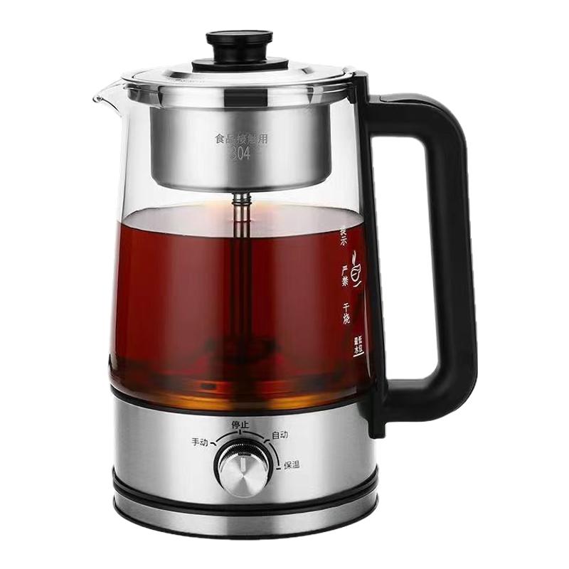 2025新款大容量煮茶器养生壶蒸茶器蒸汽高温喷淋黑茶煮茶壶全自动