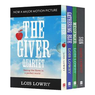 记忆传授人四部曲盒装 英文原版小说 The Giver Quartet 纽伯瑞金奖 英文原版儿童文学小说 Lois Lowry 青少年课外阅读书籍