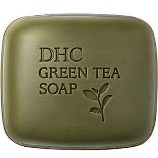DHC清新绿茶皂80g 泡沫深层清洁植物精华洁面官方正品