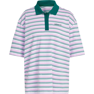 阿迪达斯女士运动休闲POLO衫