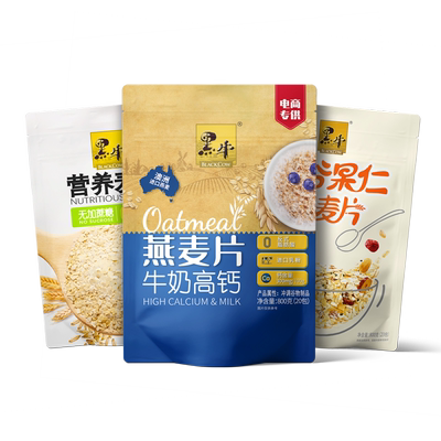 高钙燕麦片牛奶黑牛官方