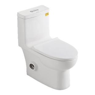 沐牌马桶坐便器家用直冲式酒店工程装修新款节水静音马桶坐便器