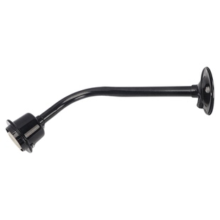 工矿支架灯弯杆e27螺口灯头壁灯庭院户外防水防锈路灯杆室外照明