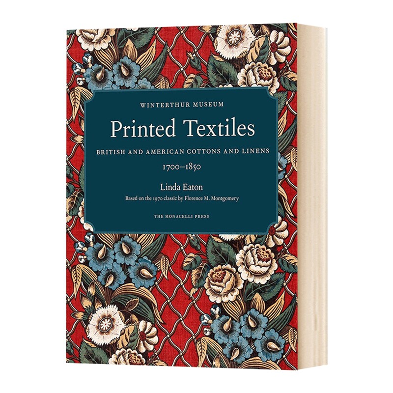 华研原版 美国英国的棉 麻布料的图案 英文原版 Printed Textiles 英文版 进口英语书籍