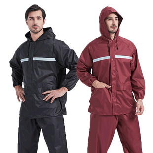 雨衣雨裤套装男款骑行外卖摩托电动车成人防水分体长款全身防暴雨