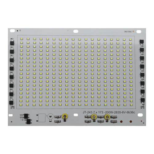 免驱动LED灯板集成灯珠AC220V投光灯路灯COB光源维修配件50W200W