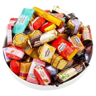 徐福记夹心巧克力3斤整箱散装年货宴会儿童糖果零食（代可可脂）