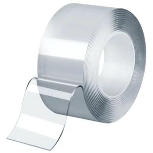 双面胶片强力无痕胶贴纳米胶贴高粘度墙上面免打孔可撕魔力粘贴片