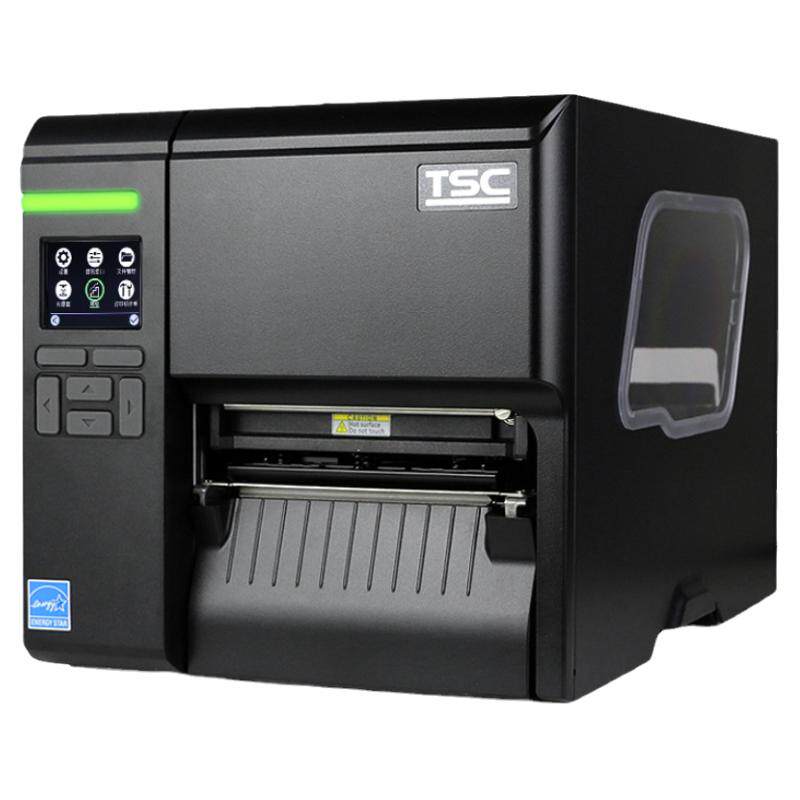TSCMA2410/MA3400P/MF3410/2400工业条码标签打印机水洗唛服装吊牌热转印铜版亚银纸不干胶固定资产景区门票