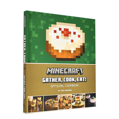 【现货】英文原版 我的世界：集合，烹饪，吃！官方食谱 Minecraft: Gather, Cook, Eat! Official Cookbook 进口原版书籍