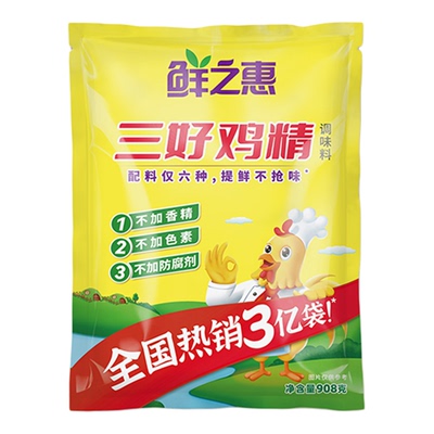 鲜之惠三好鸡精全国热销3亿袋