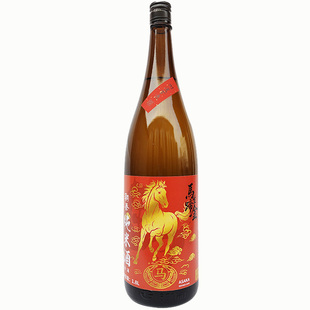 日式清酒朝香纯米酒1.8L定制酒生肖酒马年国产清酒