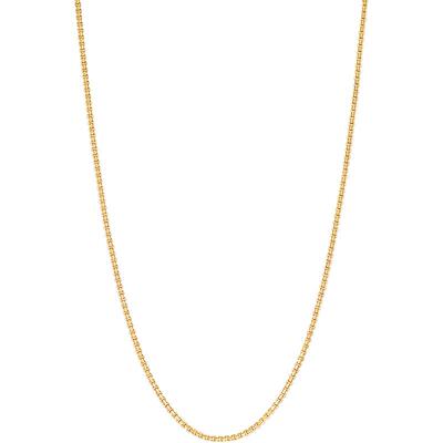 周生生18K黄色黄金项链