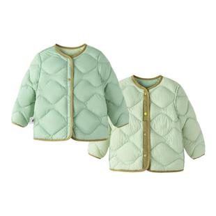 【三防】迷你巴拉巴拉儿童轻薄羽绒服冬款双面穿保暖亲子羽绒外套