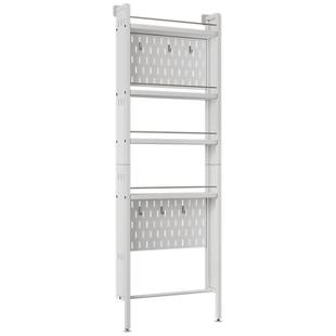 卫生间门后置物架多层落地浴室窄缝架子厕所极窄缝隙洞洞板收纳架