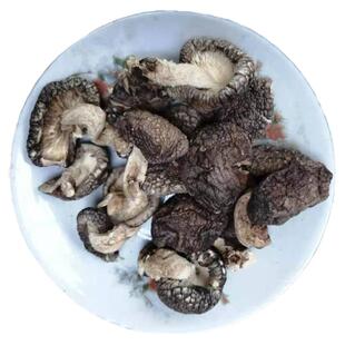 香菇野生椴木香菇干货神农架花菇小金钱菇蘑菇 25年冬菇新货500克