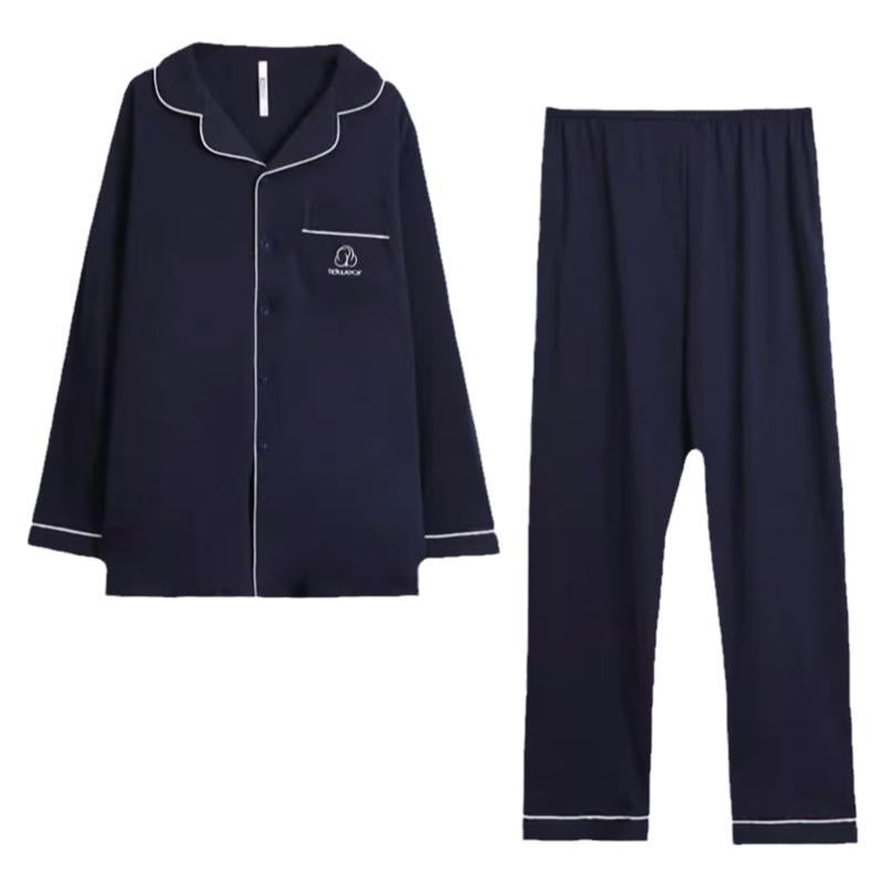 正品红豆100%纯棉居家服睡衣男女