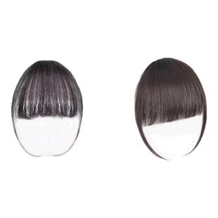 【漫画刘海】假发女片自然前额齐刘海假发片真发补发蓬松轻薄无痕
