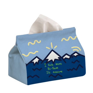 human made pokemon宝可梦纸巾盒家居布艺抽纸盒纸巾袋收纳袋定制