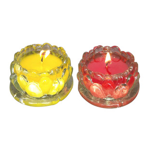 8小时八小时小莲花酥油灯酥油灯.植物原料酥油蜡烛