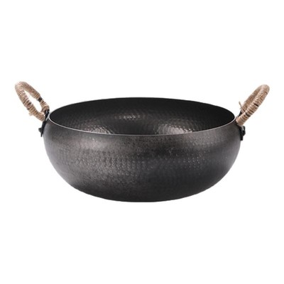 正宗章丘手工铁锅官方旗舰店正品