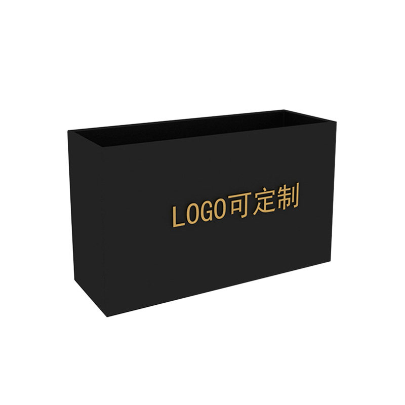户外铁艺不锈钢花箱组合定制