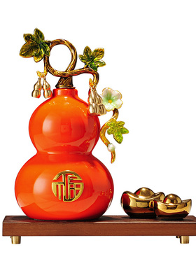 新中式高档招财葫芦摆件