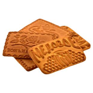 原装进口俄罗斯莫洛左夫牌心情系列蜂蜜草莓奶油休闲营养饼干食品