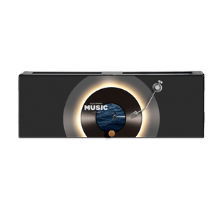 免打孔wifi路由器收纳盒上墙唱片电线插座遮挡装饰柜机顶盒置物架