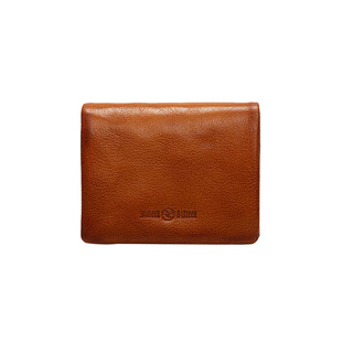 AtelierLeo头层牛皮钱包男真皮短款手工多卡位消磁防盗刷卡包钱夹