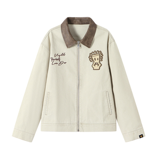 【黄子弘凡同款】Dangerouspeople薛之谦dsp底特律复古潮夹克外套