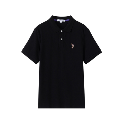 U.S. POLO ASSN.短袖POLO衫26春夏新刺绣翻领凉感商务休闲T恤男