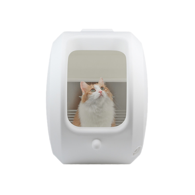 influffy半自动猫砂盆日式猫砂盆