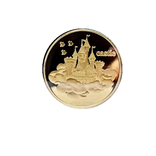 黄铜手工 牙仙子许愿望小孩子换乳牙齿幼儿童话纪念金属金币玩具