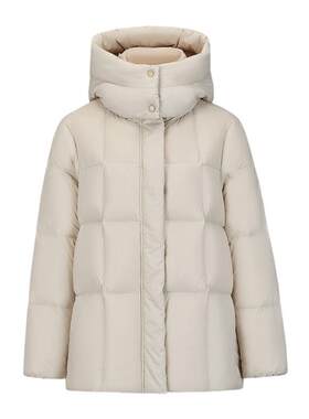 雪中飞短款森系羽绒服