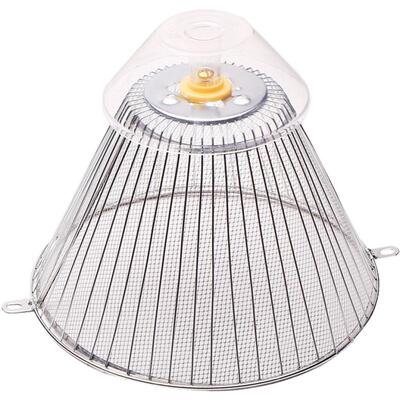 适用老款抽油烟机过滤网 家用油烟机滤油网配件 圆形内网外罩油网