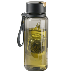 捷安玺磁吸茶水分离杯子运动水壶大容量水杯男士喝茶叶磁弹泡茶杯