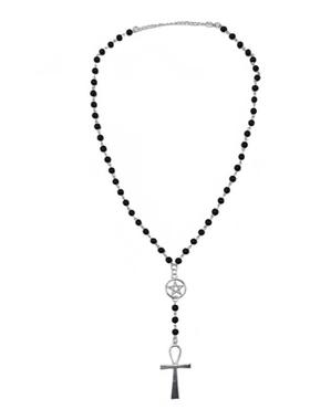 朋克哥特风蒸汽十字架辣妹项链