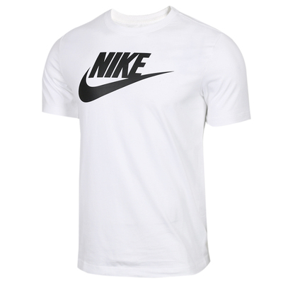 专柜正品NIKE耐克男士圆领短袖T恤 夏季纯棉透气半袖衫AR5005-101