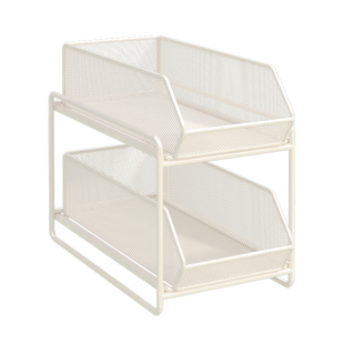 浴室柜下置物架下水槽抽拉式卫生间洗手台下收纳架橱柜分层架拉篮