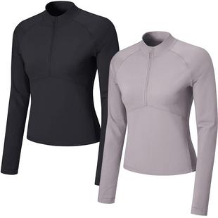 Keep长袖T恤女秋冬户外跑步运动瑜伽服健身保暖透气长袖T恤上衣