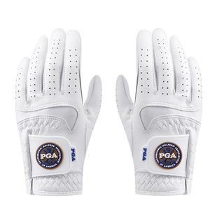 美国PGA 儿童高尔夫球手套 男女童真皮手套小羊皮 左右双手