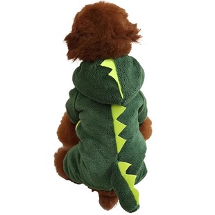 狗狗衣服秋冬保暖小型犬泰迪比熊法斗恶搞可爱宠物四脚衣猫咪用品