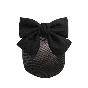 头花女职业护士发网套高级银行酒店前台工作盘发网兜服务员蝴蝶结