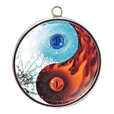 豪芸连连五路财神招财钥匙扣