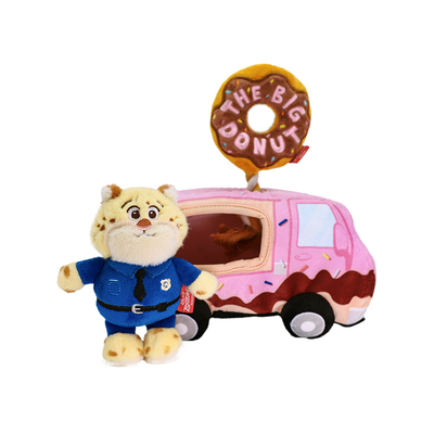 GiGwi贵为狗狗玩具迪士尼限定毛绒发声耐咬豹警官掏掏乐自嗨解闷