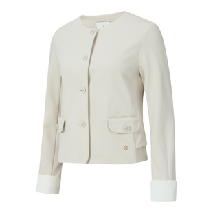 RAPIDO雳霹道春秋女士外套R系列商务休闲小香风夹克外套