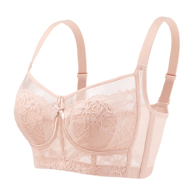 雅黛丽轻薄蕾丝兔耳杯文胸